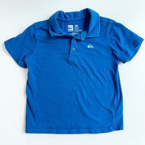 Quicksilver boys size 5 polo shirt